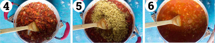 salçalı bulgur pilavı